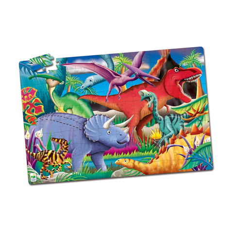 University Games Puzzle Doubles Dinos Glow in the Dark