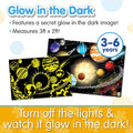 University Games Puzzle Doubles Space Glow in the Dark