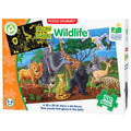 University Games Puzzle Doubles Wildlife Glow in the Dark