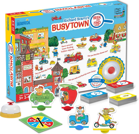 University Games Richard Scarry's Busy Town Seek and Find Game