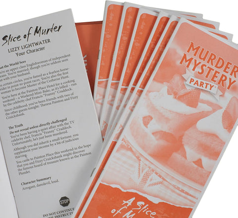 University Games A Slice of Murder - Murder Mystery Party