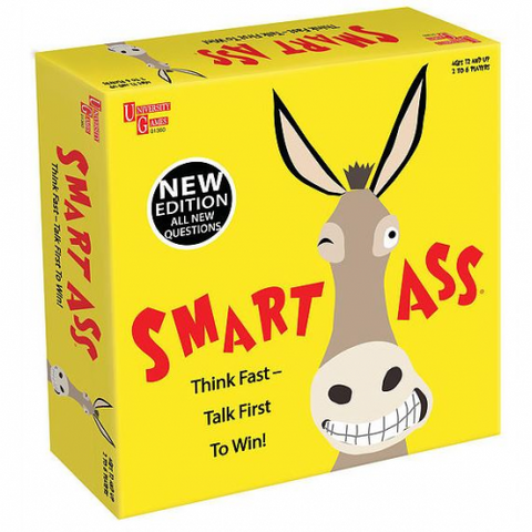 University Games Smart Ass New Edition - Think Fast, Talk First To Win