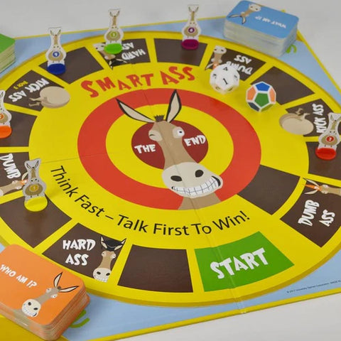 University Games Smart Ass New Edition - Think Fast, Talk First To Win