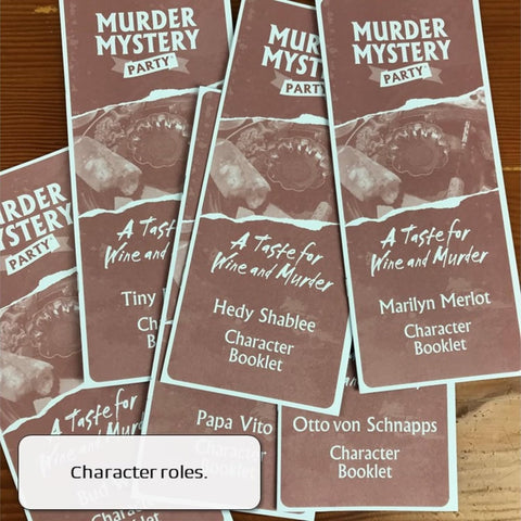 University Games A Taste for Wine and Murder - Murder Mystery Party