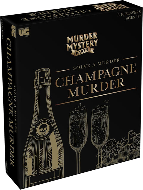 University Games The Champagne Murders Murder Mystery Party