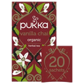 Pukka Vanilla Chai With Cinnamon Organic Herbal Tea 20 Sachets - YesWellness.com