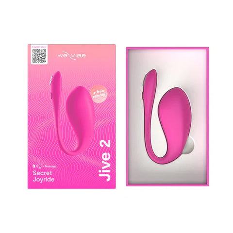 We-Vibe Jive 2 Electric Pink Egg Vibrator