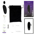 We-Vibe Moxie+ Satin Black Wearable Clitoral Vibrator
