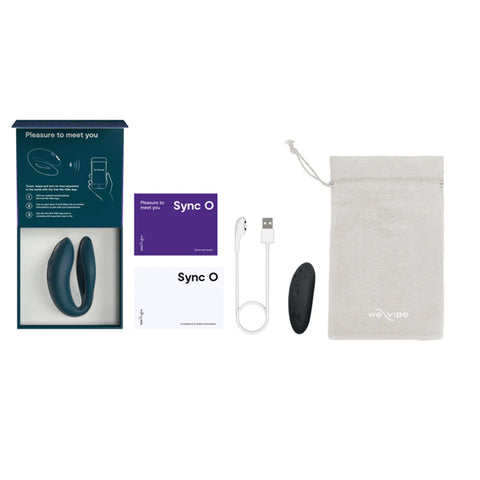 We-Vibe Sync O Green Velvet Couples Vibrator