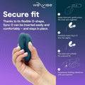 We-Vibe Sync O Green Velvet Couples Vibrator