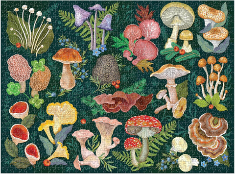 World of Mushrooms 1000 Piece Puzzle