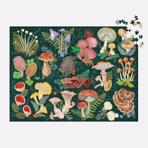 World of Mushrooms 1000 Piece Puzzle 2