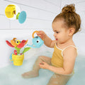 Yookidoo Peek-A-Bee Bumble Bee Flower Tub Pot Bath Toy