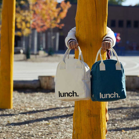 Fluf Zipper Lunch Bag Lunch (Various Colours) - YesWellness.com