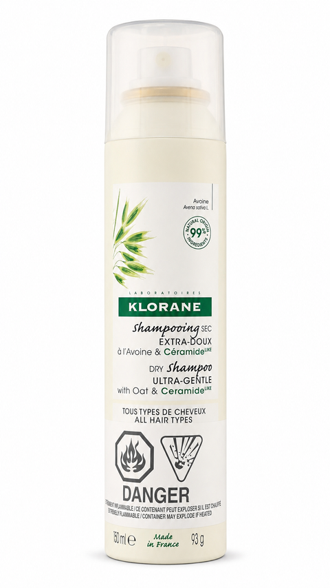 Klorane Dry Shampoo with Oat Milk & Ceramide 150mL