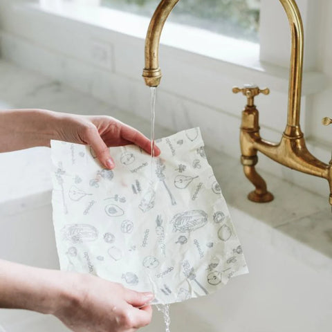 Abeego The Reusable Beeswax Food Wrap washing