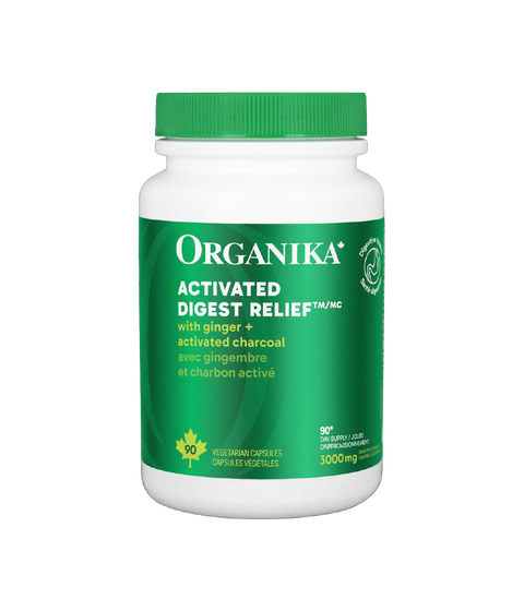 Organika Activated Digest Relief 90 Capsules