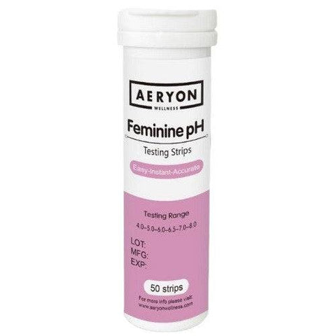 Aeryon Wellness Feminine PH Testing Strips 50 Strips - YesWellness.com