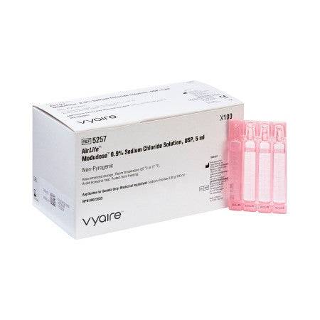 Airlife Modudose Normal Saline 0.9% NACL 5ml Box of 100 - YesWellness.com