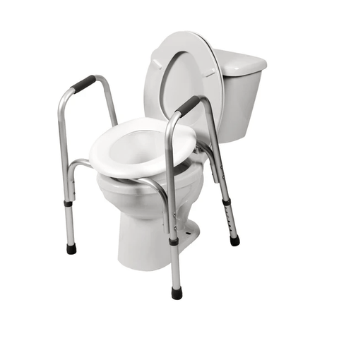 Airway Surgical PCP Raised Toilet Seat With Safety Frame - YesWellness.com