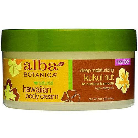 Alba Botanica Hawaiian Kukui Nut Body Cream 355 ml - YesWellness.com