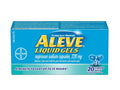 Expires April 2026 Clearance Aleve 220mg 20 Liquid Gels