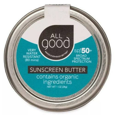 All Good Sunscreen Butter  50spf 28g - YesWellness.com