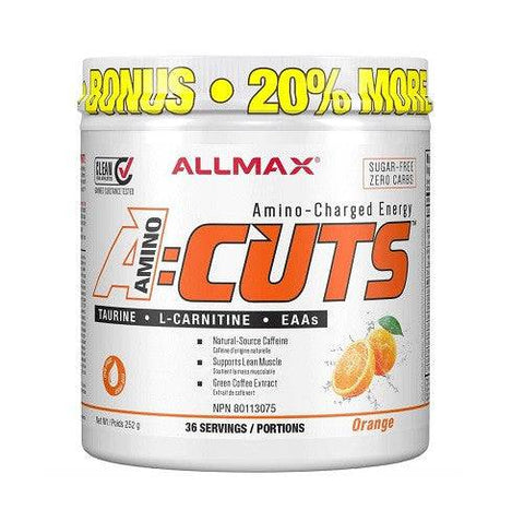 Allmax Nutrition A:Cuts Amino Charged Energy 252g - YesWellness.com