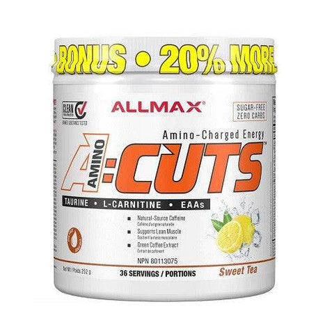 Allmax Nutrition A:Cuts Amino Charged Energy 252g - YesWellness.com
