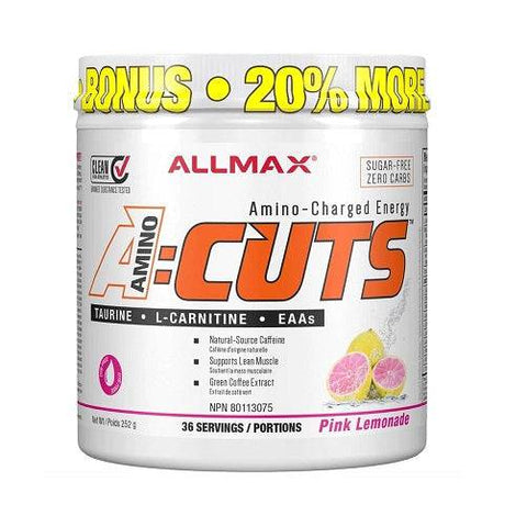 Allmax Nutrition A:Cuts Amino Charged Energy 252g - YesWellness.com