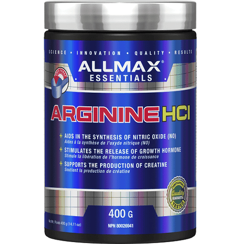 Allmax Nutrition Arginine 400 grams - YesWellness.com