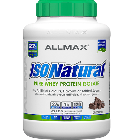 Expires May 2024 Clearance Allmax Nutrition Isonatural 5 lbs Chocolate - YesWellness.com
