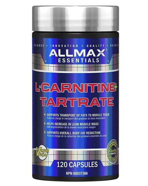 Allmax Nutrition L-Carnitine 120 Capsules - YesWellness.com