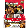 Allmax Nutrition Hexapro Protein Bar 54g x 12 Chocolate Chip Butter Cup Box