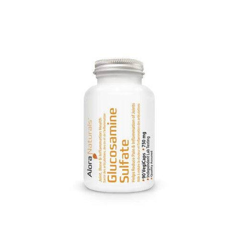 Alora Naturals Glucosamine Sulfate 750 mg 90 Vegetarian Capsules - YesWellness.com