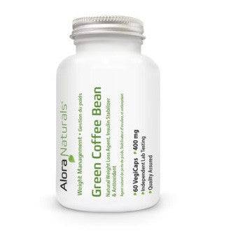 Alora Naturals Green Coffee Bean 400 mg 60 Vegetarian capsules - YesWellness.com