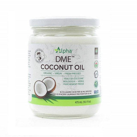 Alpha Health DME Coconut Oil 475mL - YesWellness.com