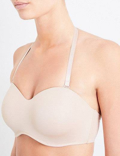 Amoena Barbara Strapless Underwired Mastectomy Bra - Nude - YesWellness.com