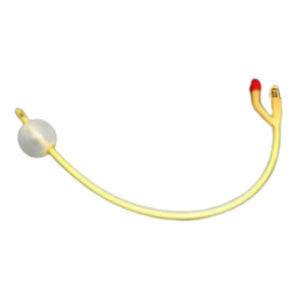 Amsino AMSure 2-Way Silicone Coated Latex Foley Catheters - Box of 10 - YesWellness.com