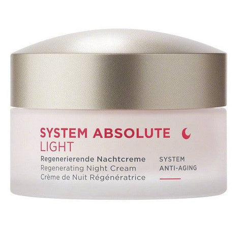 Annemarie Borlind System Absolute Light Anti-Aging Regenerating Night Cream Light 50 mL - YesWellness.com