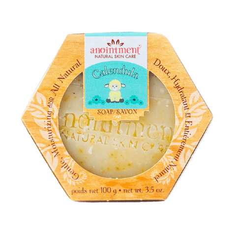 Anointment Natural Skin Care Baby Calendula Soap 100 Grams - YesWellness.com