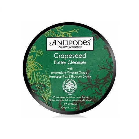 Antipodes Grapeseed Butter Cleanser 75g - YesWellness.com