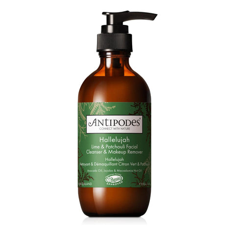 Antipodes Hallelujah Lime & Patchouli Cleanser 200mL - YesWellness.com