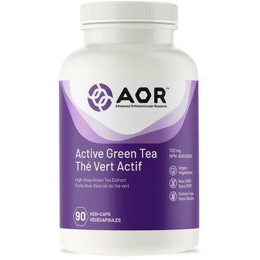 Expires April 2026 Clearance AOR Active Green Tea 700mg 90 Vegi-Caps