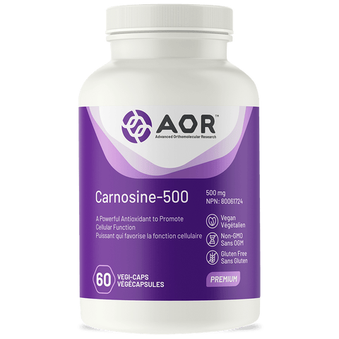 Expires May 2026 Clearance AOR Carnosine-500 60 Veg Capsules