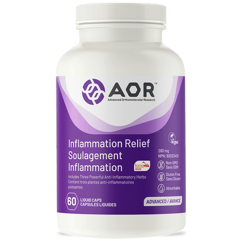 AOR Inflammation Relief 60 Liquid Capsules - YesWellness.com
