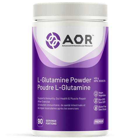 AOR L-Glutamine Powder 450g - YesWellness.com