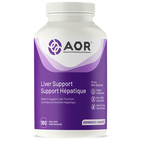 Expires February 2026 Clearance AOR Liver Support 517mg 180 Vegi-Caps