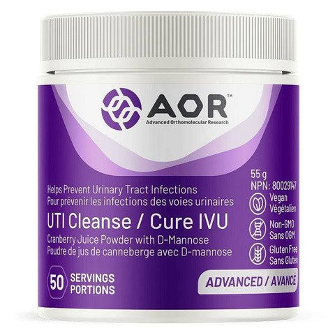 AOR UTI Cleanse with Cranberry Juice Powder - YesWellness.com