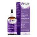 Expires December 2025 Clearance AOR Vitamin D3 Liquid Adult 1000IU per 0.2ml 50mL